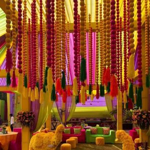 Haldi Ceremony Decoration | Wedding Planners in Bangalore.